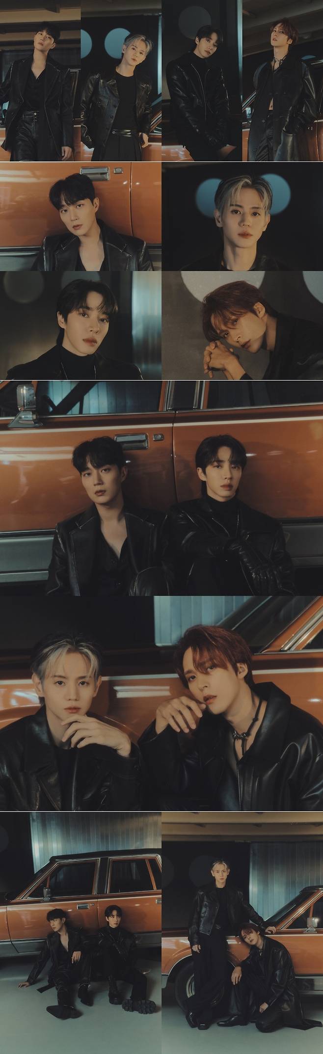 The group Highlight (Yoon Doo-joon, Yang Yo-seob, Lee Gi-kwang and Son Dong-woon) presented a four-person, four-color attraction.Highlight released its 4th mini album  ⁇  AFTER SUNSET  ⁇  (After Sunset) first  ⁇  NIGHT  ⁇  (Night) version concept photo through official SNS on October 27th and 28th.On the 27th, four members personal cuts came up.Yoon Doo-joon gave an overwhelming immersion feeling, and Yang Yo-seob of bright hair emanated dreamy charm.Lee Gi-kwang added a sense of depth to the photographs with his eyes, and Son Dong-woon in a long coat created a mysterious mood. All-black leather styling and an orange old car background emphasized Highlights aura.On the 28th, group cuts and unit cuts were unveiled.Highlight showed a reversal charm where warmth and dark mood coexisted, especially in unit cuts, Yoon Doo-joon and Lee Gi-kwang, Yang Yo-seob and Son Dong-woons all-round chemistry shone. ⁇  AFTER SUNSET  ⁇  is a complete album released by Highlight in eight months. Trailer video is followed by a new visual of the members with concept photo, and it is getting hot reaction every day.Highlight will continue to release another version of its concept photo and teasing content.AFTER SUNSET will be released at 6 pm on November 7.