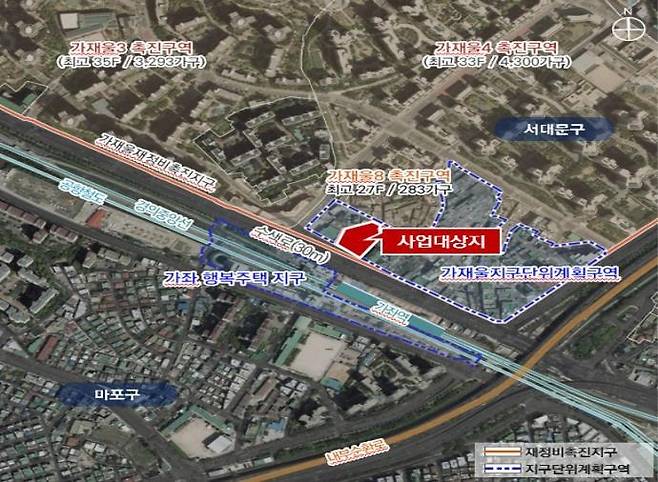 좌원상가 위치도 [서울시 제공. 재판매 및 DB 금지]