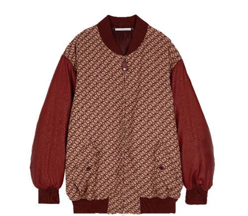 모노그램 패턴 오버사이즈 자카드 보머 재킷. 266만 원대 스텔라맥카트니.