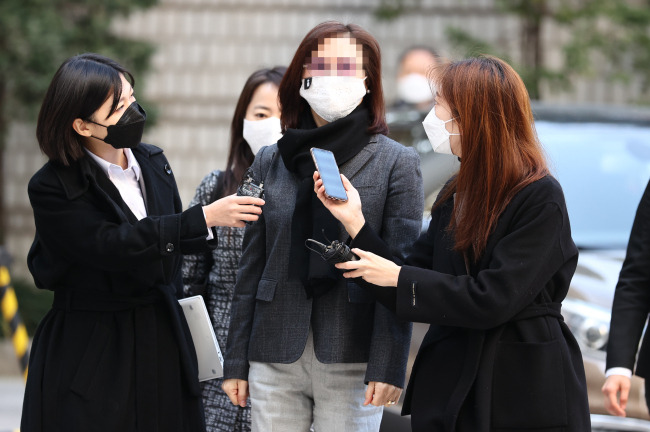 조국 전 법무부 장관의 배우자 정경심 전 동양대 교수. 연합뉴스