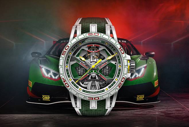 사진 : 로저드뷔(Roger Dubuis), 엑스칼리버 스파이더 우라칸 모노밸런시어 (RDDBEX1006)