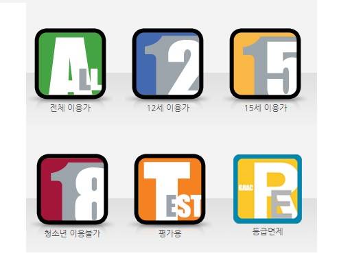 게임위 등급 분류 / 이미지=게임위 홈페이지