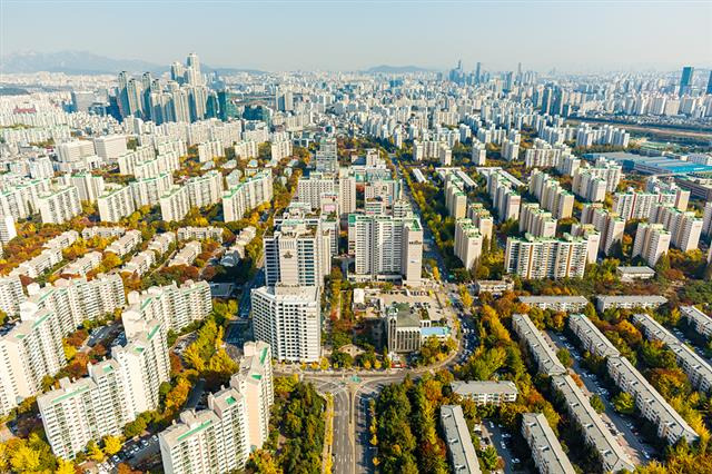 서울 양천구 아파트 단지 전경.양천구 제공