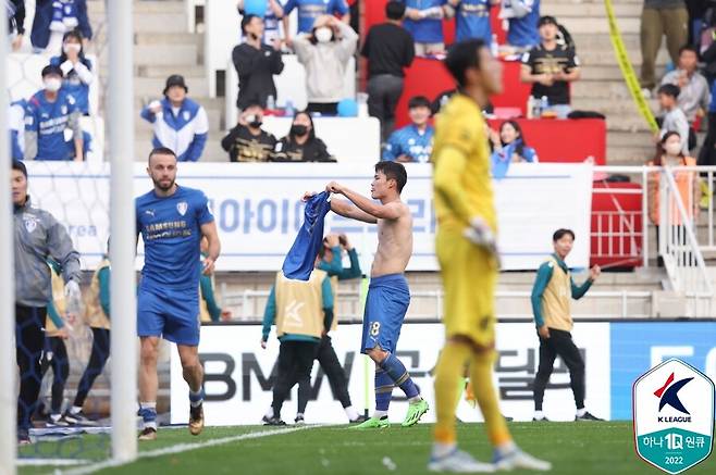 ▲ 오현규(수원삼성) ⓒ한국프로축구연맹