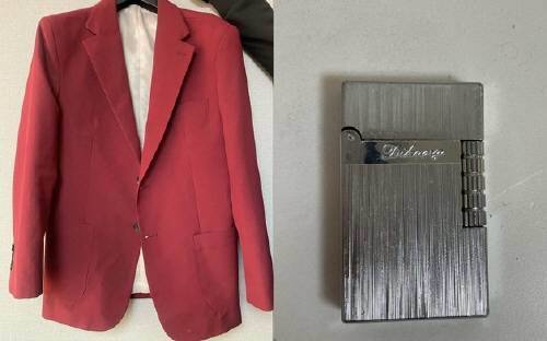 BJ 배지터의 영상에 등장했던 여성이 구급차 앞에서 자신에게 빨간 재킷을 벗어준 남성을 찾는다며 올린 사진. [인스타그램]