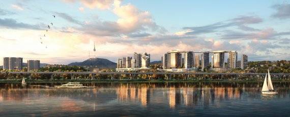 한남써밋 투시도. 대우건설 제공 /사진=뉴스1