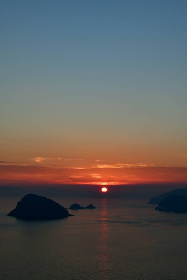 설리스카이워크 노을.