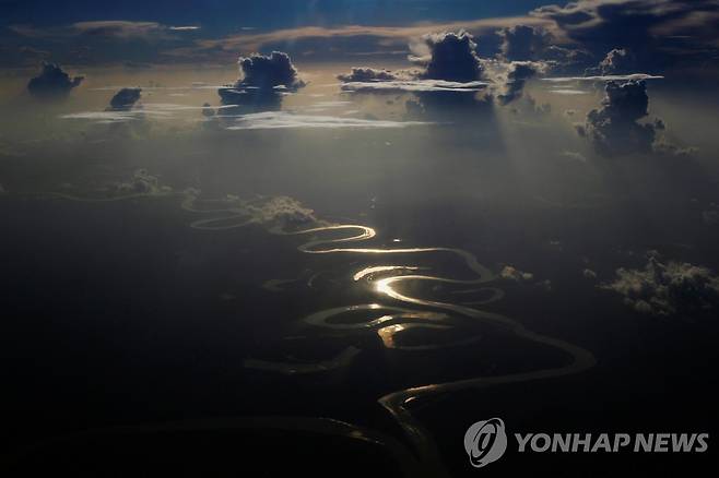 페루 로레토주 아마존 유역 항공 사진 [로이터 연합뉴스 자료사진. 재판매 및 DB 금지]