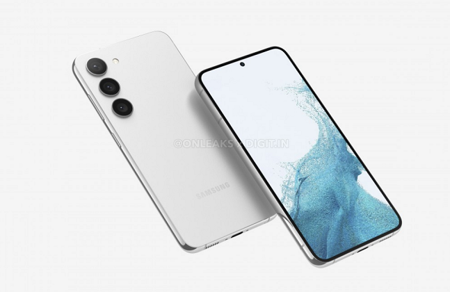 갤럭시S23 예상 이미지 /사진=GSM아레나