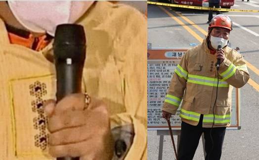 좌측은 트위터 캡처, 우측은 뉴시스