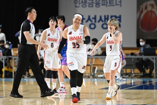 여자 프로농구의 부산 BNK(WKBL 제공)