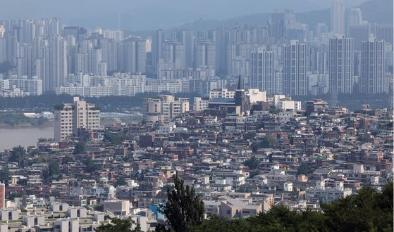 서울 남산에서 바라본 서울 시내 모습. 연합뉴스