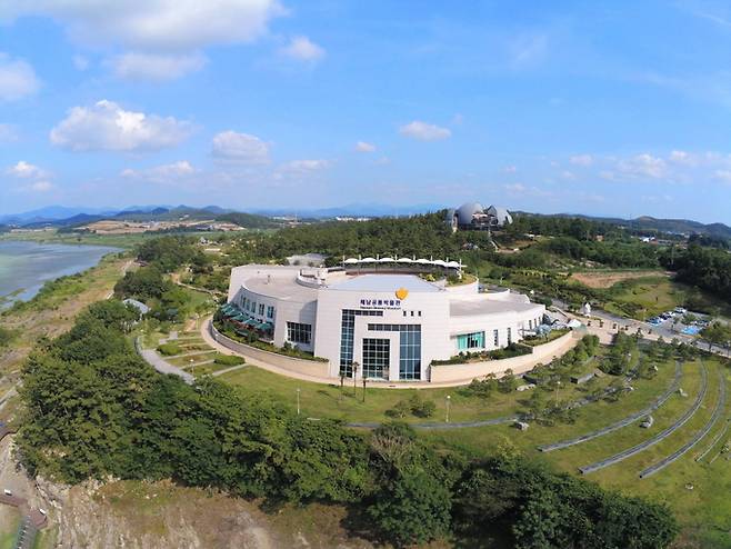 국내 최대 해남 공룡박물관 전경. 해남군 제공