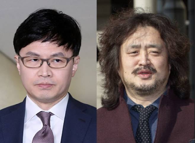 한동훈 법무부 장관(왼쪽), 방송인 김어준 씨 (사진=뉴시스)