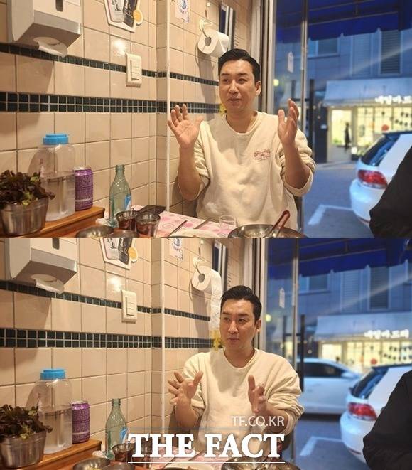 지난달 28일 밤 서울 강남구에 위치한 한 고깃집에서 배우 겸 사업가로 활동하고 있는 강성하를 만났다. /이승우 기자