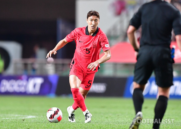 정우영(한국 남자축구 국가대표팀). 서형권 기자