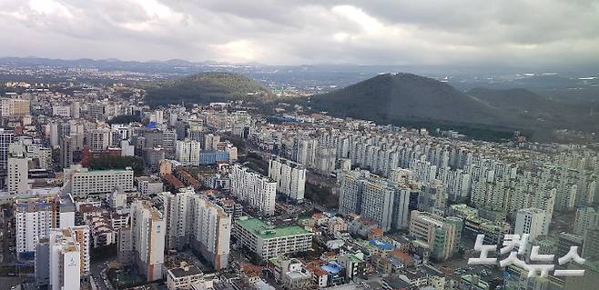 제주 도심지 전경