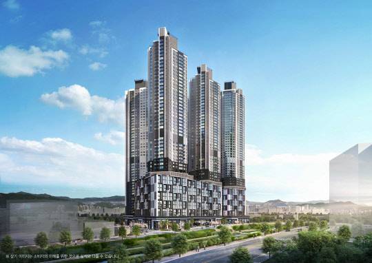 힐스테이트 천안역 스카이움 투시도. <사진=현대건설>