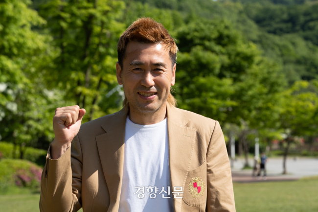 김병지 대한축구협회 부회장. 경향신문 자료사진