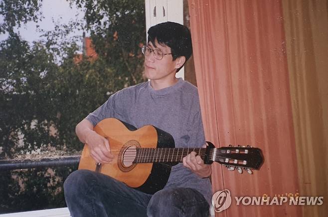 독일 유학시절 진중권 [본인 제공]