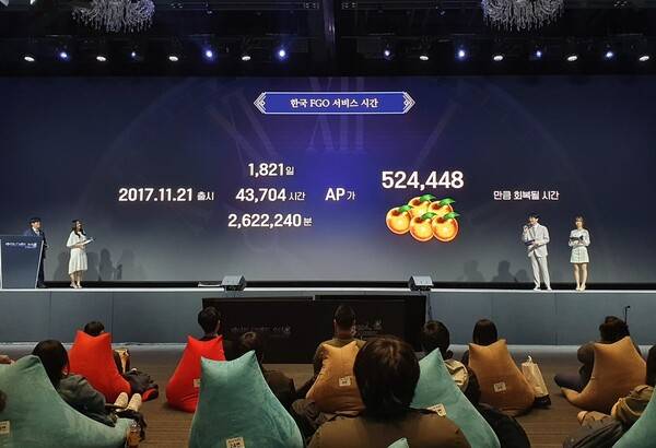 한국 페그오 서비스 시간 인포그래픽&nbsp;