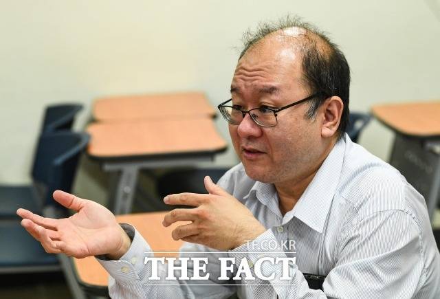 양준석 교수는 상대적으로 규제 완화에 대한 공감대가 형성돼 있는 신산업 영역뿐만 아니라 전통산업이 받고 있는 불합리한 규제 개선도 이뤄져야 한다고 목소리를 높였다. /이동률 기자