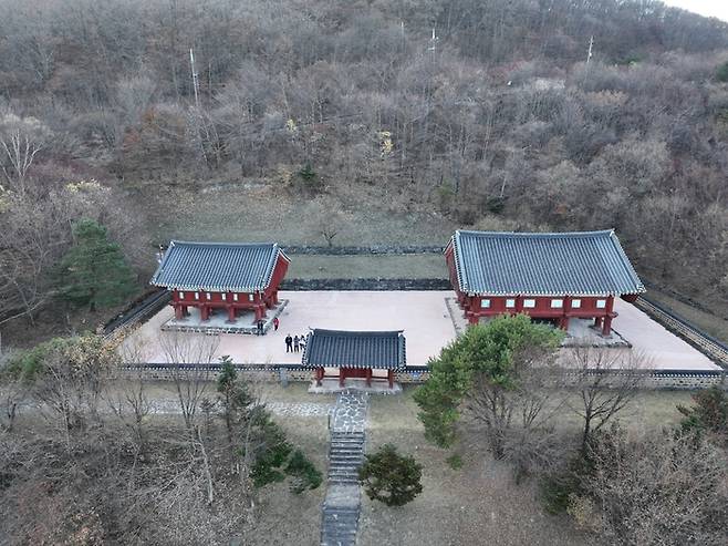 적상산 사고 드론샷. 사진제공|트래블팀