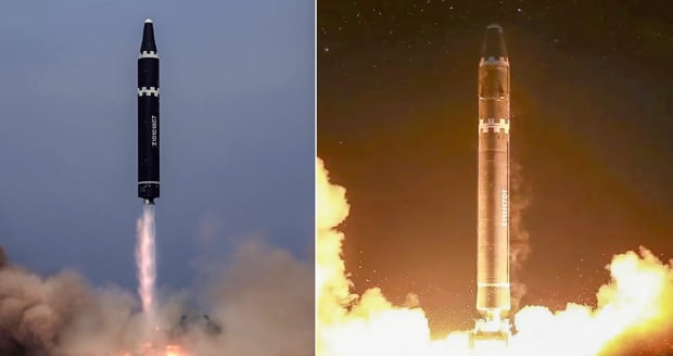 북한이 공개한 ICBM 미사일의 모습. 사진=연합뉴스