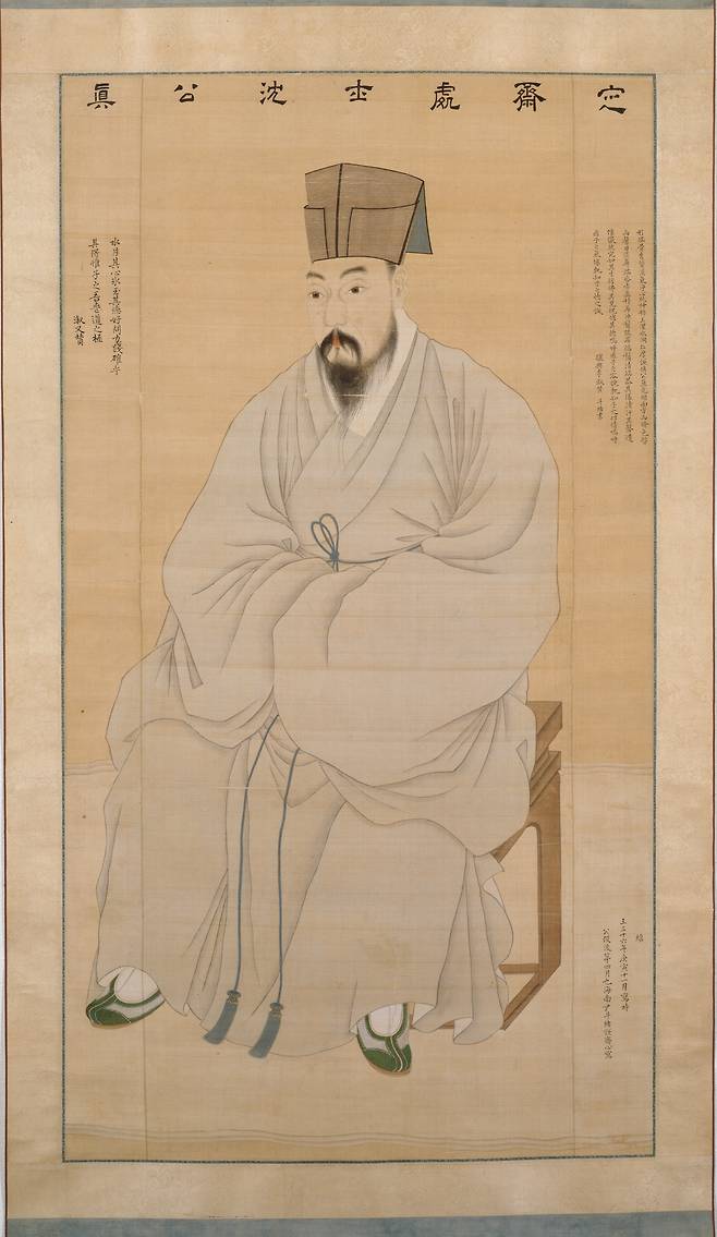 윤두서, 심득경 초상화