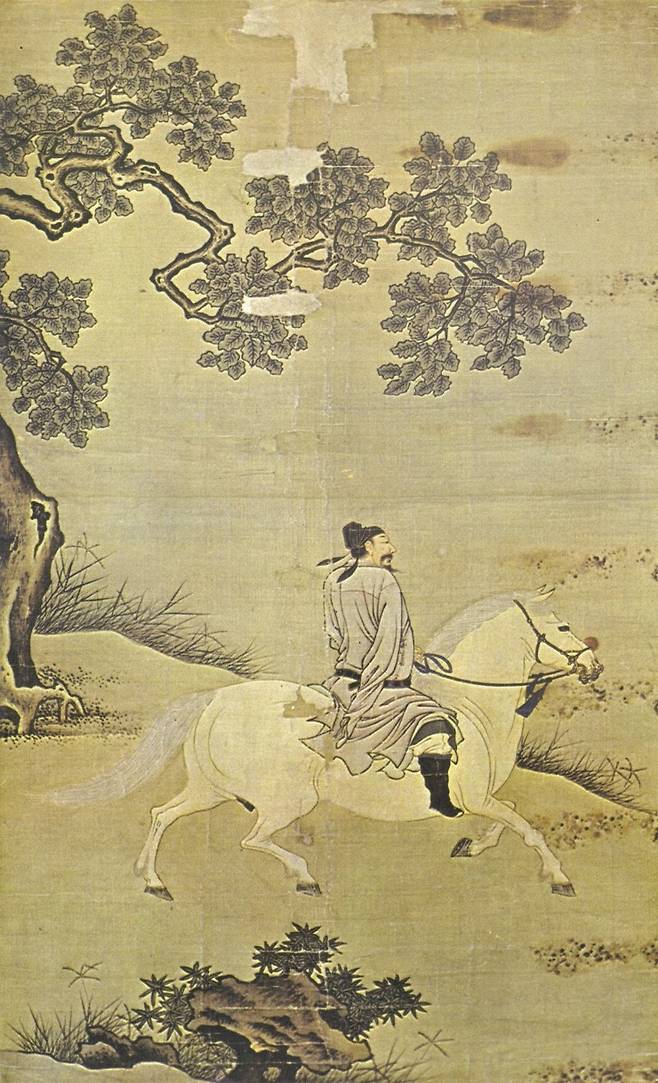 윤두서, 마상처사도