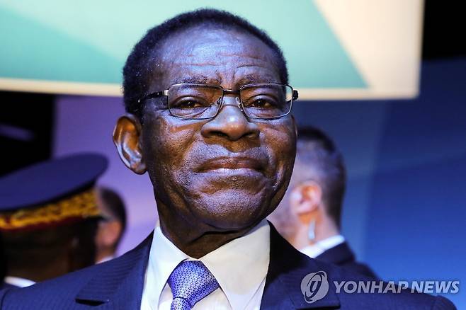 테오도로 오비앙 응게마 음바소고(80) 적도기니 대통령 [AP 연합뉴스 자료사진. 재판매 및 DB 금지]