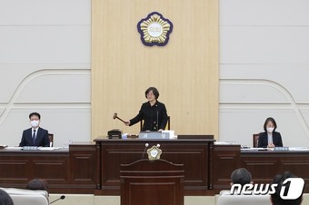 대전 동구의회 본회의 모습.(대전 동구의회 제공) /뉴스1
