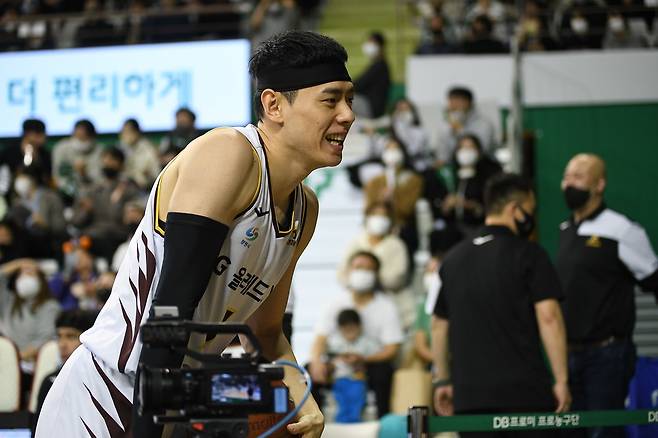 프로농구 창원 LG의 이관희가 16점을 올리며 승리에 기여했다. [KBL 제공]