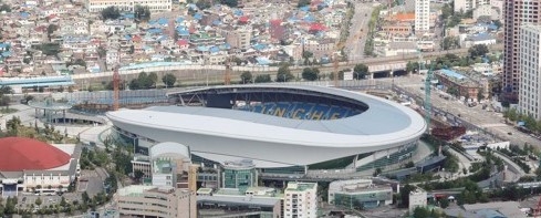 인천 중구에 있는 인천축구전용경기장.|연합뉴스 제공