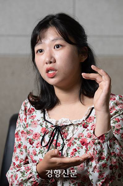 노혜진 활동가 . 우철훈 선임기자