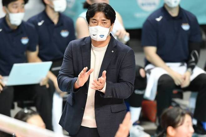 GS칼텍스의 차상현 감독.&nbsp; &nbsp;한국프로배구연맹(KOVO)