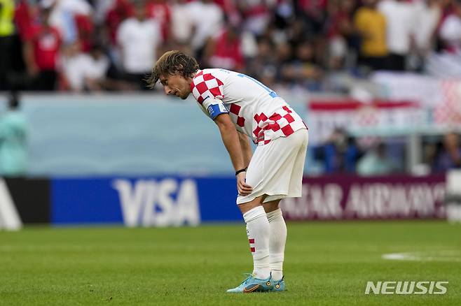 [알코르(카타르)=AP/뉴시스]크로아티아의 루카 모드리치