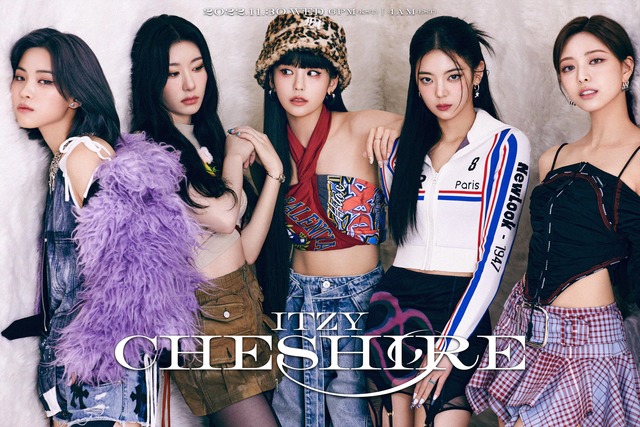 ITZY가 새 앨범 트랙리스트를 공개했다. 타이틀곡 'Cheshire'를 포함해 총 4개 트랙으로 구성됐다. /JYP 제공