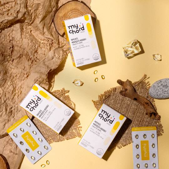 JW생활건강 마이코드 비타민D3 4000IU. JW그룹 제공.