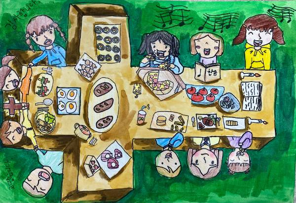 최우수상에 선정된 작품. 박은혜의 ‘식탁교회’