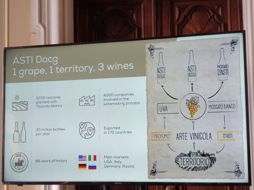 세가지 아스티 모스카토 와인