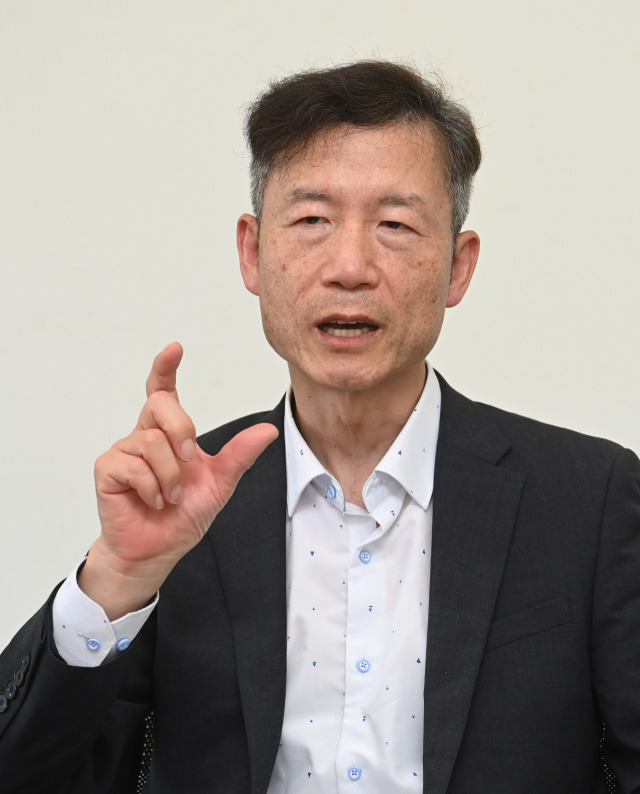 김영환 북한민주화네트워크 연구위원. 권욱 기자