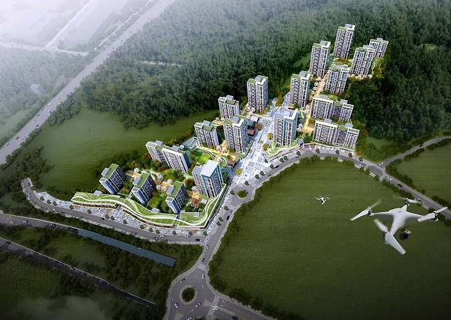 세종시 5-1생활권 L12 블록 설계공모 당선작 [행복도시건설청 제공. 재판매 및 DB 금지]