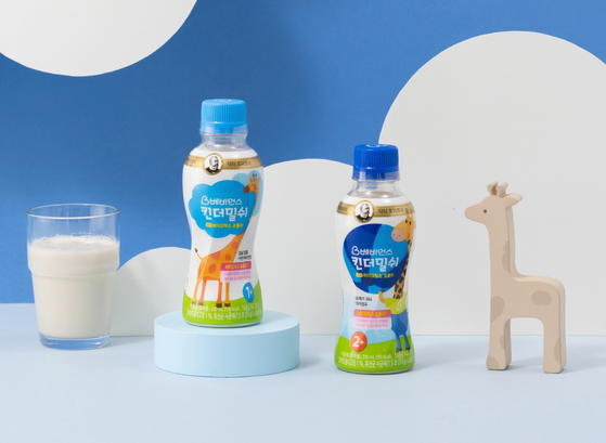 LG Household & Healthcare’s Kindermilch Biotics Formula, a probiotics supplement drink for babies. [LG HOUSEHOLD & HEALTHCARE]