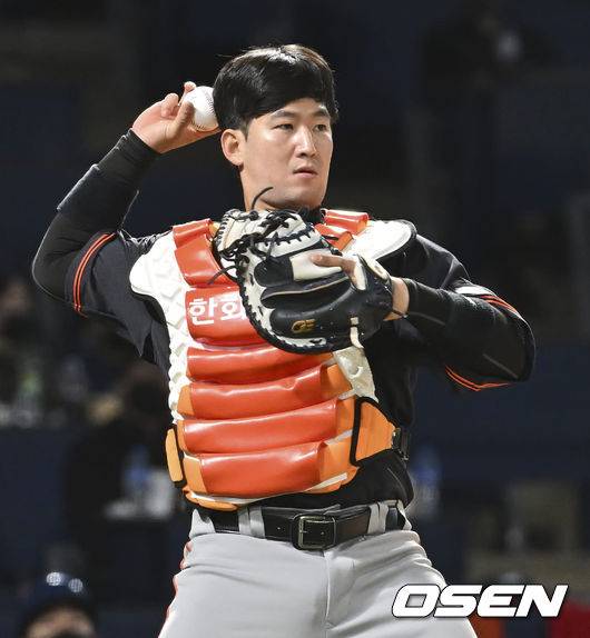 [OSEN=이석우 기자] 한화 최재훈. 2022.04.29 / foto0307@osen.co.kr