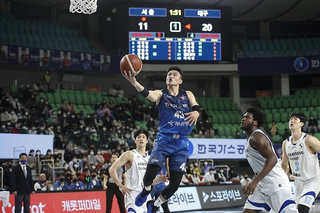 한국가스공사의 대승을 이끈 이대성 [KBL 제공. 재판매 및 DB금지]