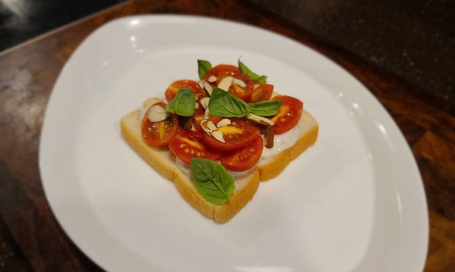 리코타 치즈 브루스케타