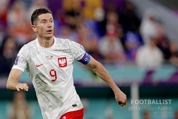 로베르트 레반도프스키(폴란드). 게티이미지코리아