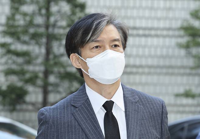 조국 전 법무부 장관. [연합]