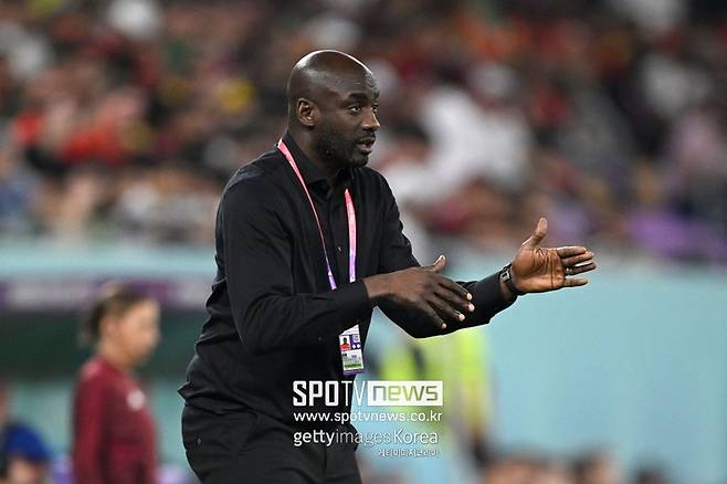 ▲ 오토 아도 가나 대표팀 감독은 손흥민과 재회에 반가운 마음을 나타냈다.